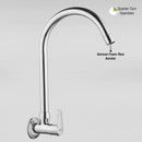 Virgo Sink Tap Brass Faucet with Round Swivel Spout (20 Inches) - LIPKA - Lipka Home