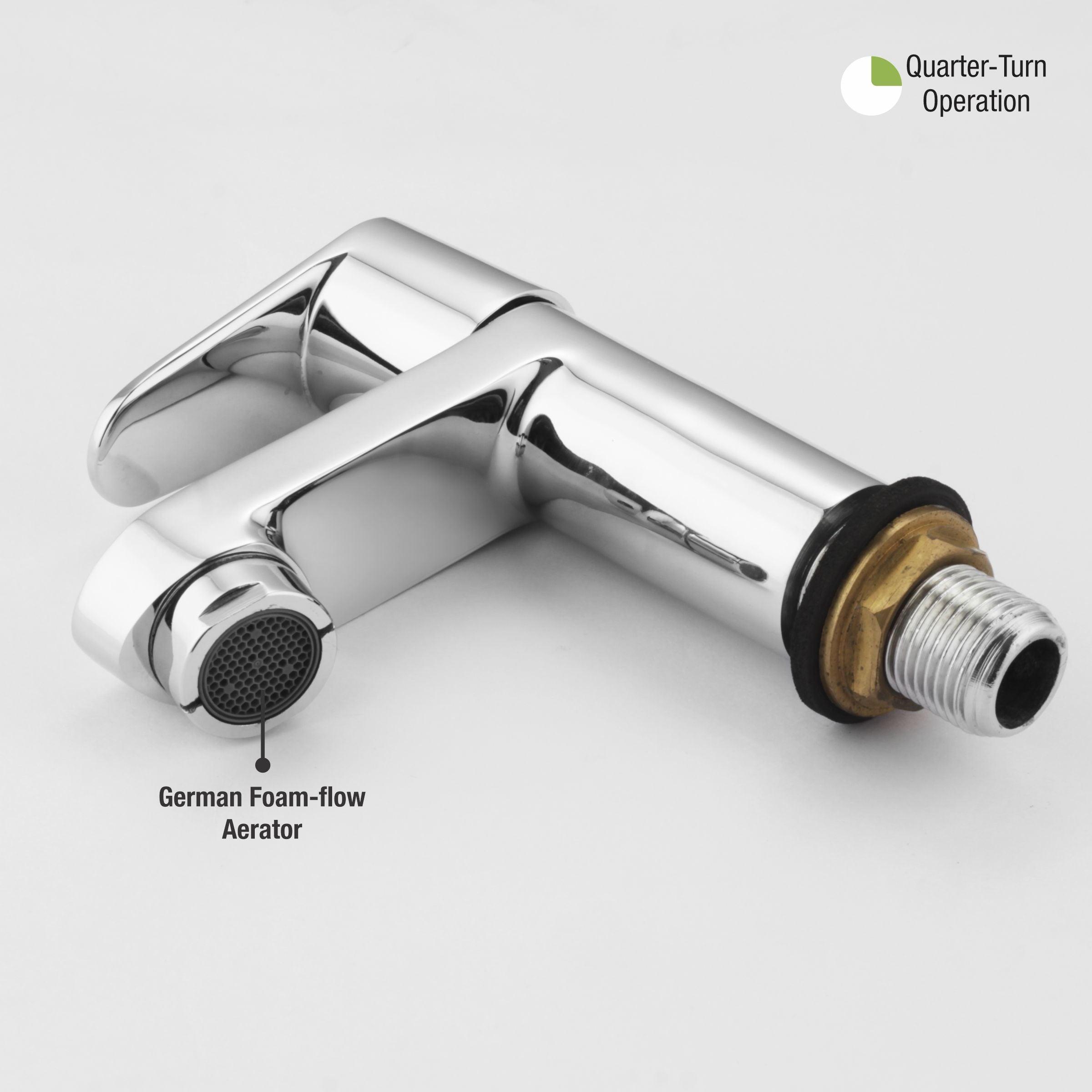 Virgo Pillar Tap Brass Faucet - LIPKA - Lipka Home