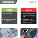 Handmade Single Bowl Kitchen Sink (20 x 17 x 9 Inches) - LIPKA - Lipka Home