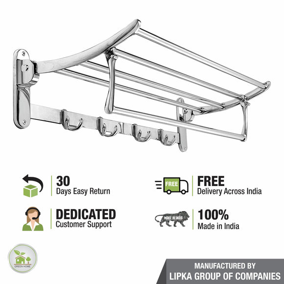 Round Foldable Rack (24 Inches) - LIPKA - Lipka Home