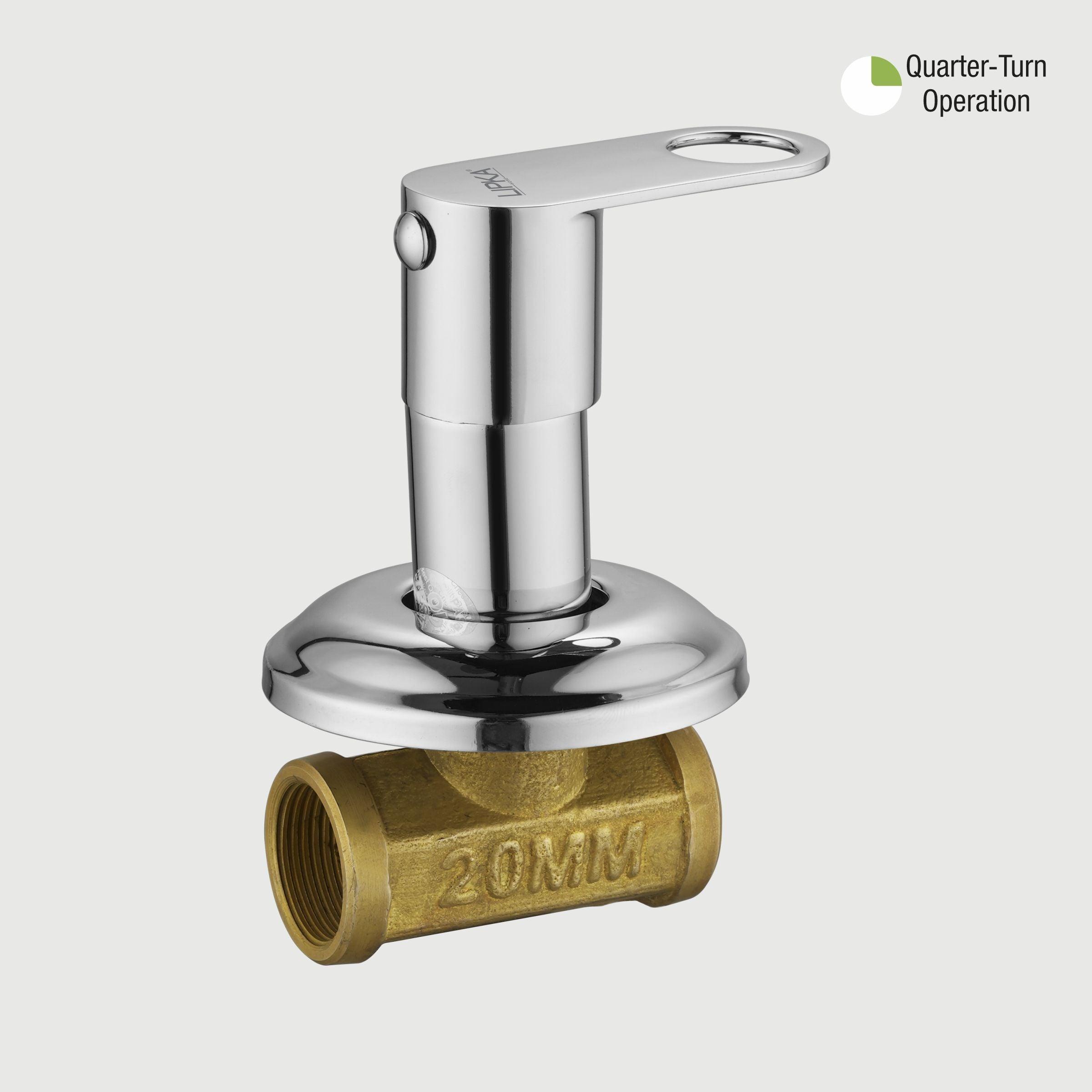 Orbiter Concealed Stop Valve (20mm) Brass Faucet - LIPKA - Lipka Home