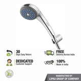 Vibe Hand Shower with Wall Hook & 304-Grade Shower Tube - LIPKA
