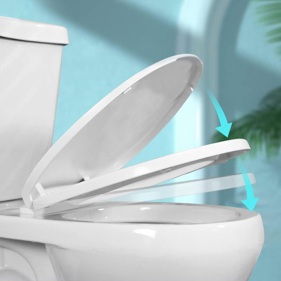 Oval Toilet Seat Cover PVC (Blue) |Commode not included| - LIPKA - Lipka Home