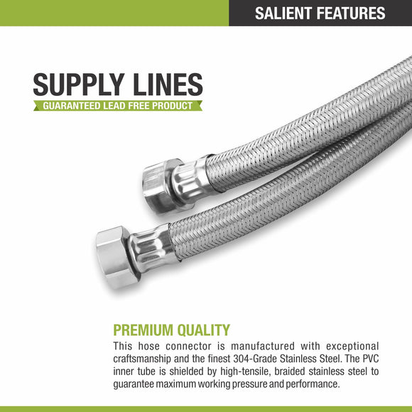 Nozzle Connection Pipe 24” (304 Steel) - LIPKA - Lipka Home