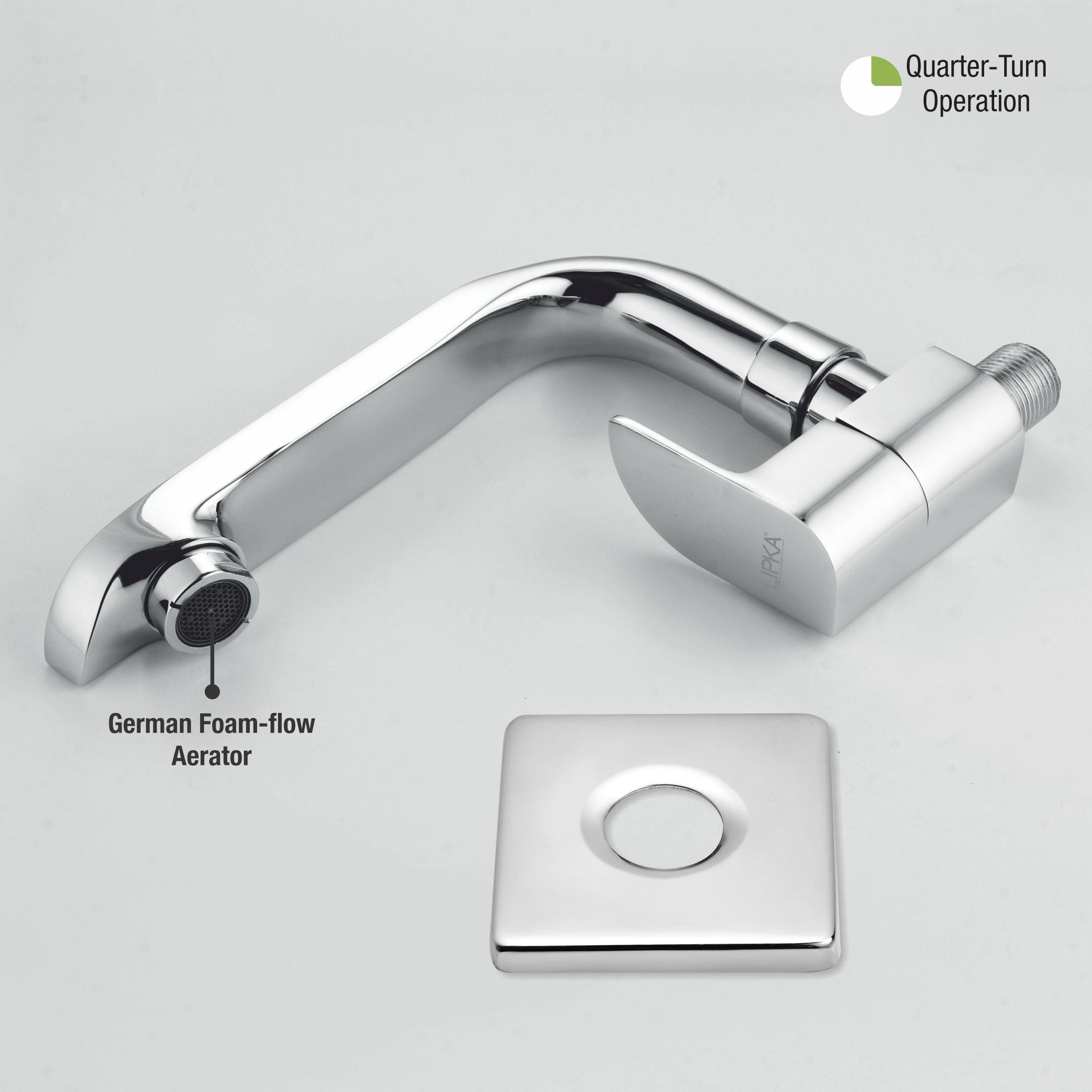 Arise Sink Tap Brass Faucet with Swivel Spout - LIPKA - Lipka Home