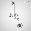 Kyron Wall Mixer Brass Faucet with L Bend - LIPKA - Lipka Home