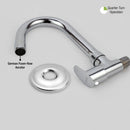 Apple Sink Tap Brass Faucet with Round Swivel Spout (15 Inches) - LIPKA - Lipka Home