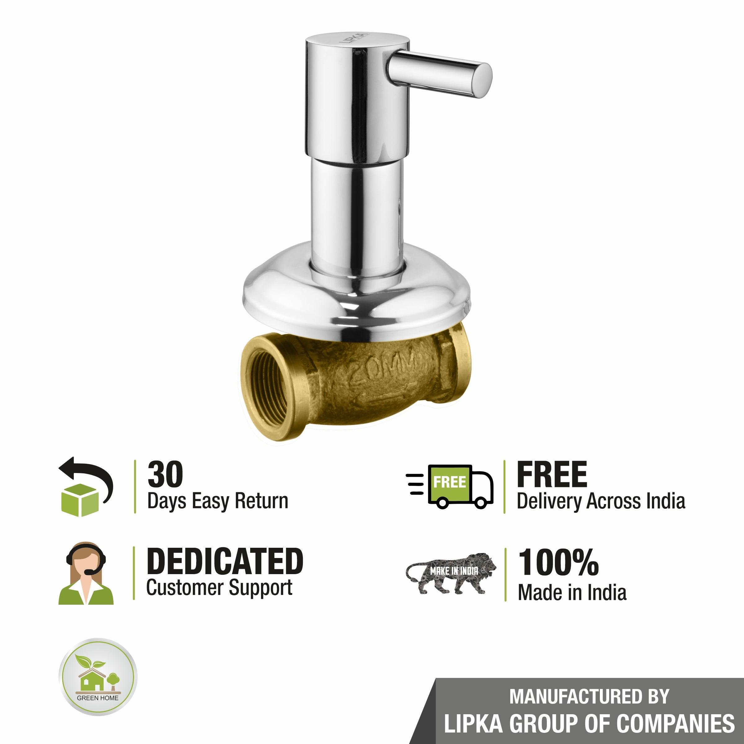 Kyron Concealed Stop Valve (20mm) Brass Faucet - LIPKA - Lipka Home