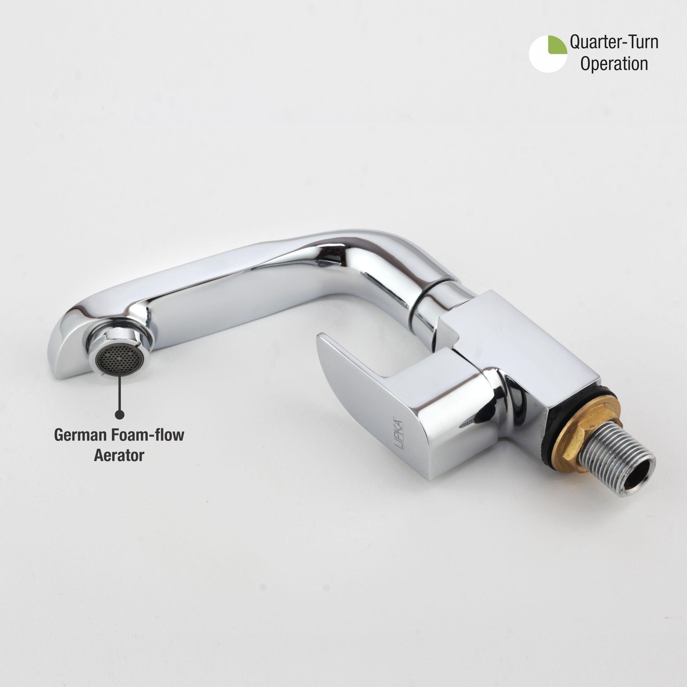 Arise Swan Neck with Swivel Spout Faucet - LIPKA - Lipka Home