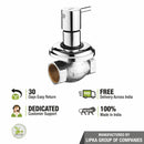 Kyron Flush Cock 25mm Brass Faucet - LIPKA - Lipka Home