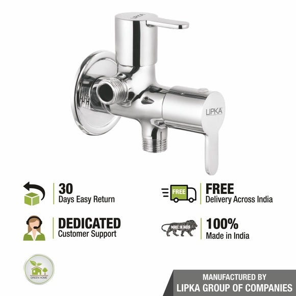 Fusion Two Way Angle Valve Faucet (Double Handle) - LIPKA - Lipka Home