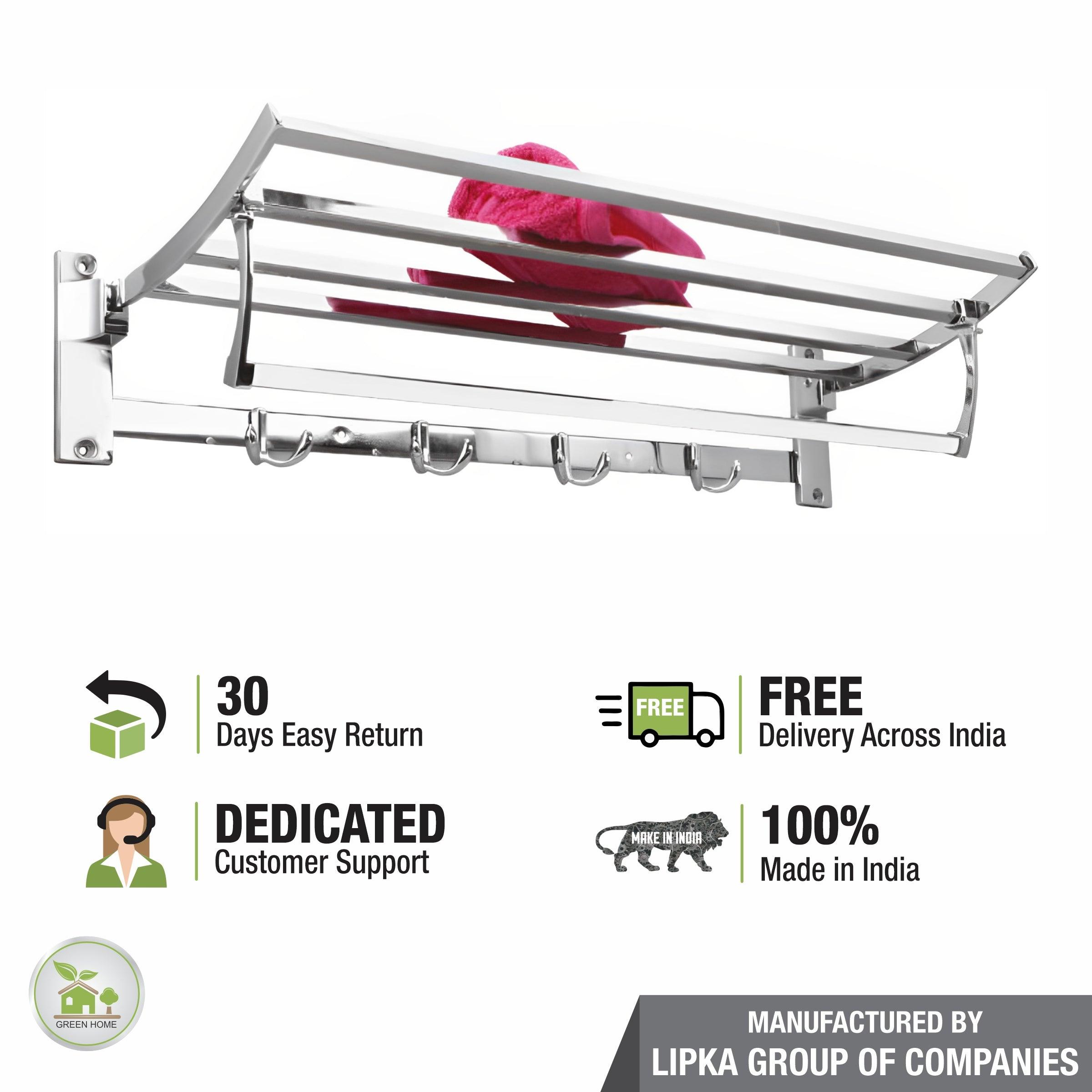 Square Foldable Rack (24 Inches) - LIPKA - Lipka Home