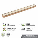 Tile Insert Shower Drain Channel - Antique Copper (36 x 2 Inches) - LIPKA - Lipka Home