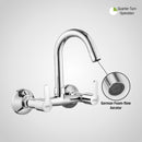 Frenk Sink Mixer Brass Faucet with Round Swivel Spout (12 Inches) - LIPKA - Lipka Home