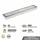 Tile Insert Shower Drain Channel (12 x 2 Inches) - LIPKA - Lipka Home