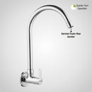 Fusion Sink Tap Brass Faucet with Round Swivel Spout (20 Inches) - LIPKA - Lipka Home