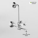 Kube Wall Mixer Brass Faucet with L Bend - LIPKA - Lipka Home