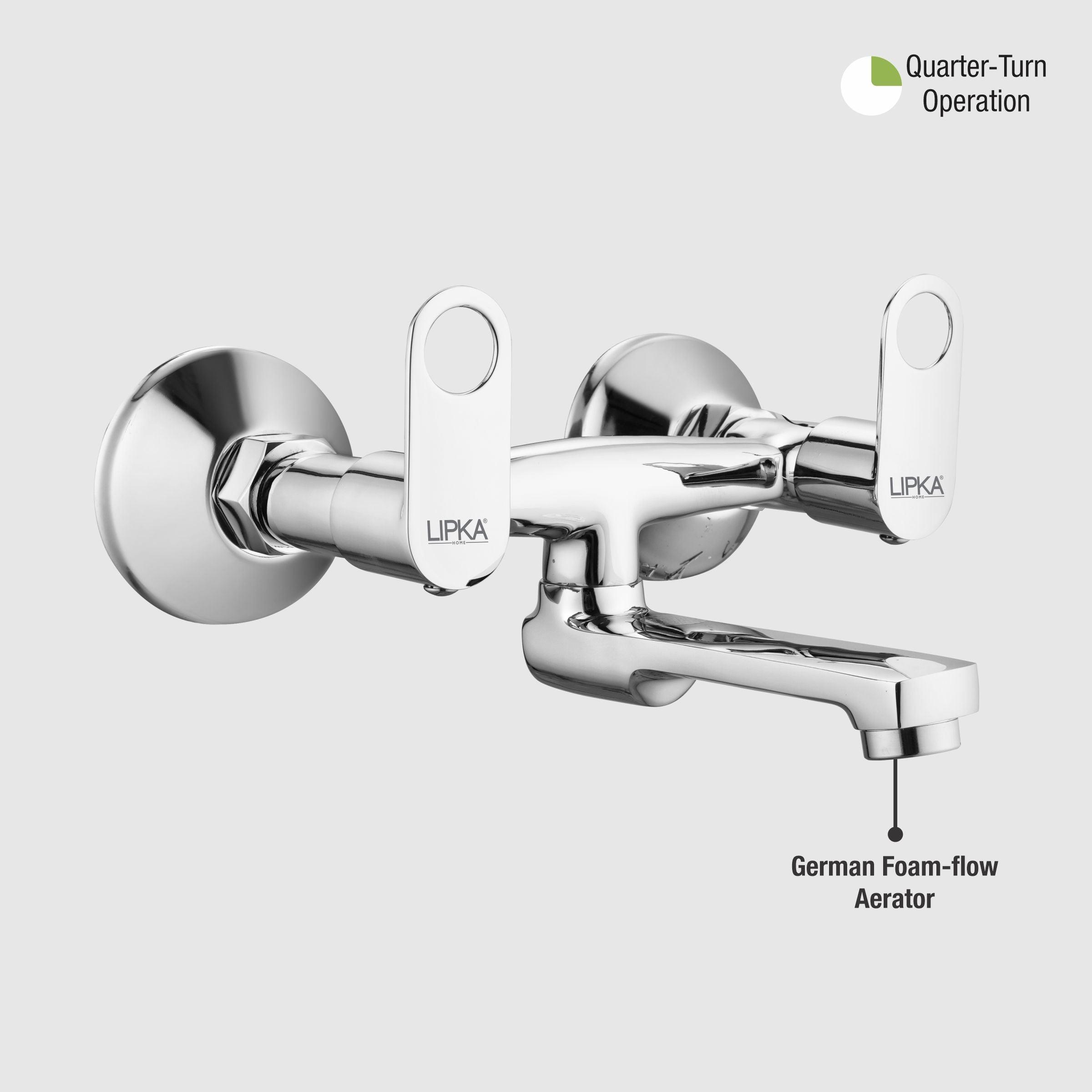 Orbiter Wall Mixer Brass Faucet - LIPKA - Lipka Home