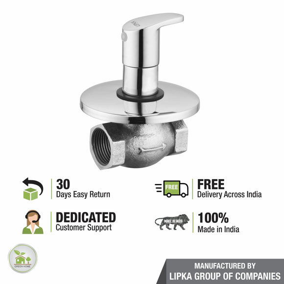 Apple Flush Cock 25mm Brass Faucet - LIPKA - Lipka Home