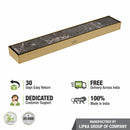 Marble Insert Shower Drain Channel - Yellow Gold (18 x 2 Inches) - LIPKA - Lipka Home