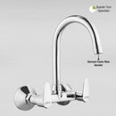 Virgo Sink Mixer Brass Faucet with Round Swivel Spout (15 Inches) - LIPKA - Lipka Home