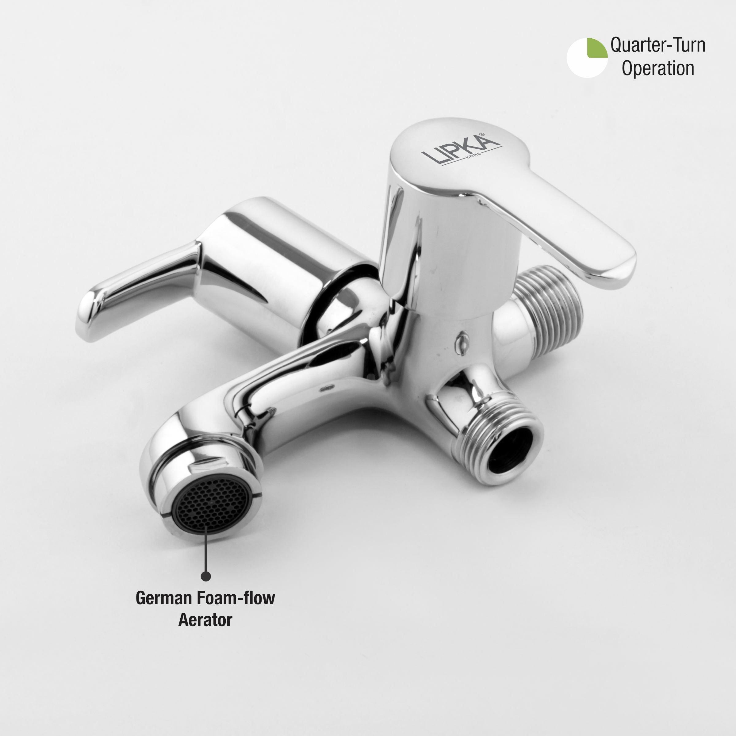 Frenk Two Way Bib Tap Faucet (Double Handle) - LIPKA - Lipka Home