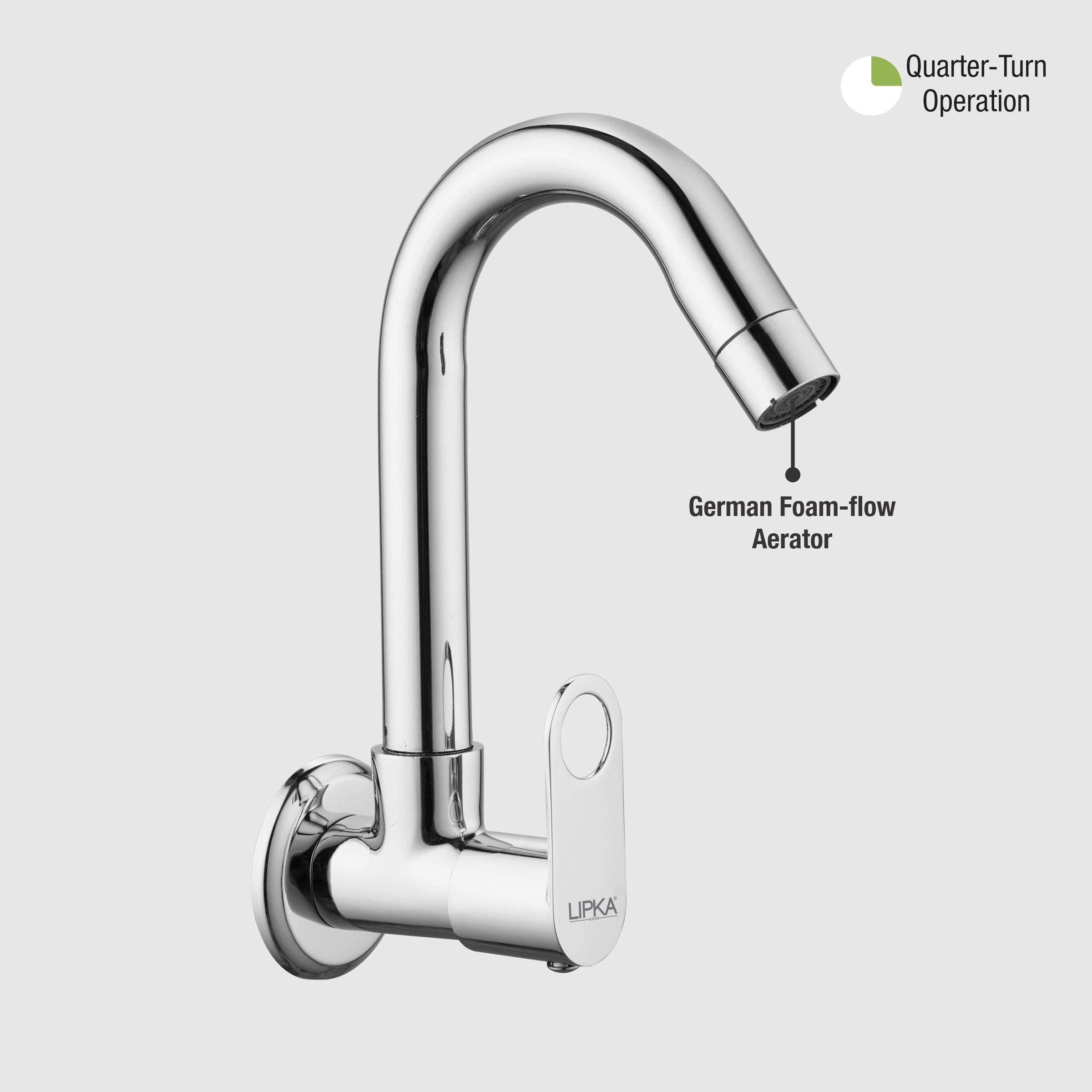 Orbiter Sink Tap Brass Faucet with Swivel Spout - LIPKA - Lipka Home