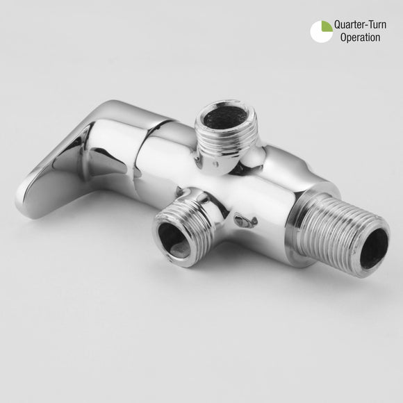 Virgo Angle Valve Two Way Brass Faucet - LIPKA - Lipka Home