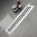 Wave Shower Drain Channel (24 x 4 Inches) - LIPKA - Lipka Home