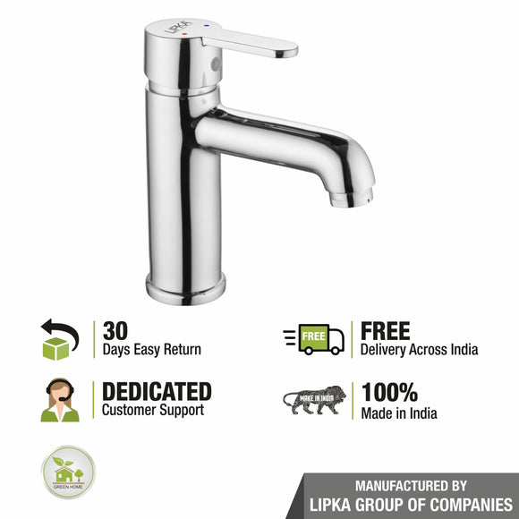Fusion Single Lever Basin Mixer Brass Faucet - LIPKA - Lipka Home