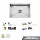 Handmade Single Bowl Kitchen Sink (18 x 16 x 10 Inches) - LIPKA - Lipka Home