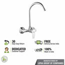 Victory Single Lever Sink Mixer with Swivel Spout (20 Inches) - LIPKA - Lipka Home