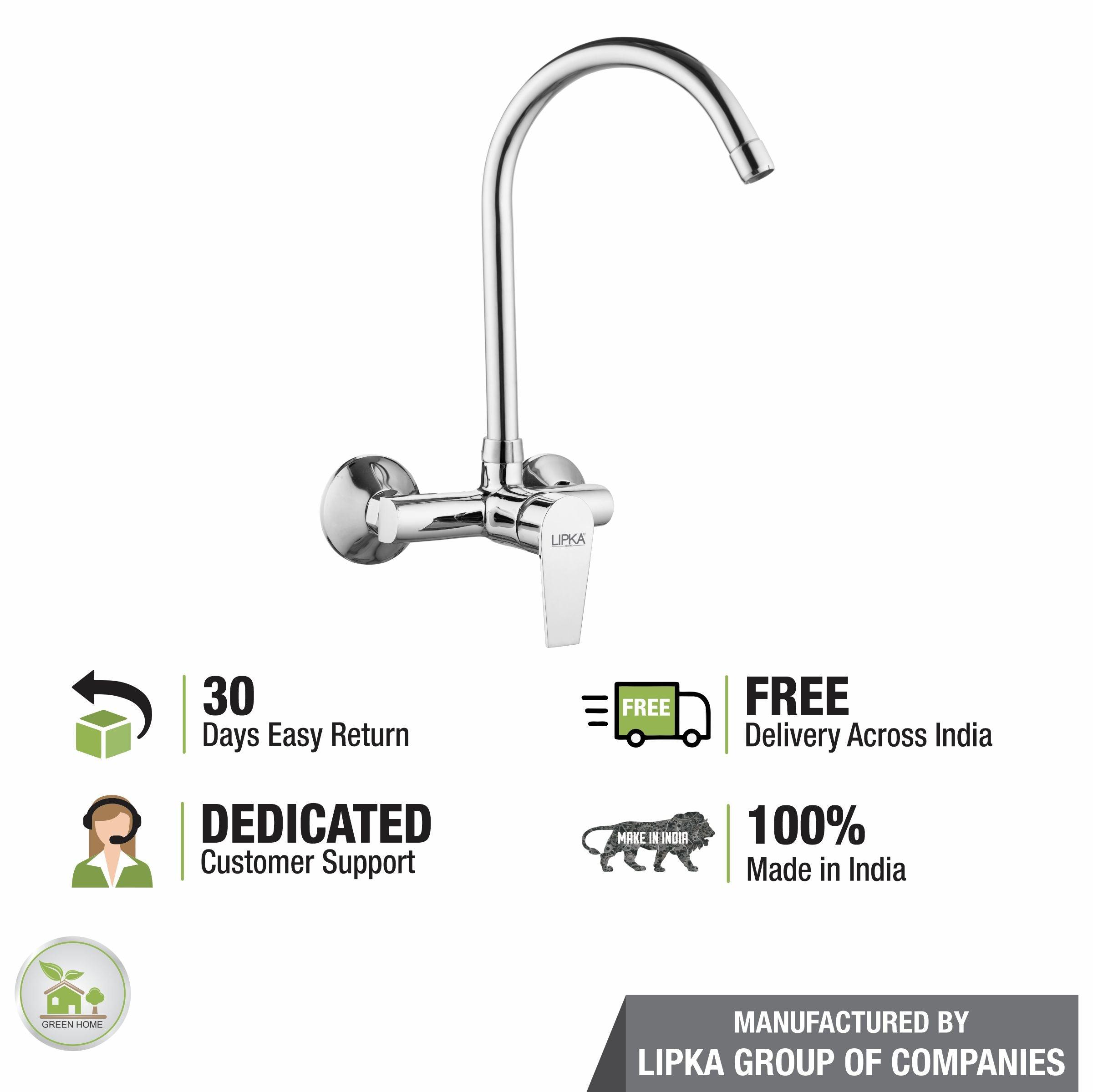 Victory Single Lever Sink Mixer with Swivel Spout (20 Inches) - LIPKA - Lipka Home