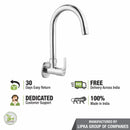 Coral Sink Tap Brass Faucet with Round Swivel Spout (15 Inches) - LIPKA - Lipka Home