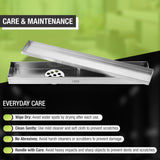 Marble Insert Shower Drain Channel (12 x 2 Inches) - LIPKA