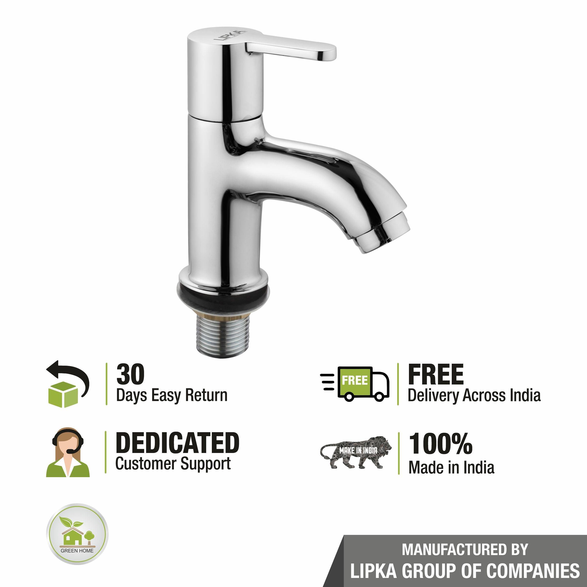 Fusion Pillar Tap Brass Faucet - LIPKA - Lipka Home