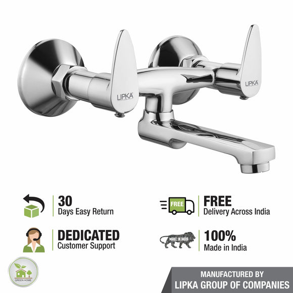 Lava Non-Telephonic Wall Mixer Brass Faucet - LIPKA - Lipka Home