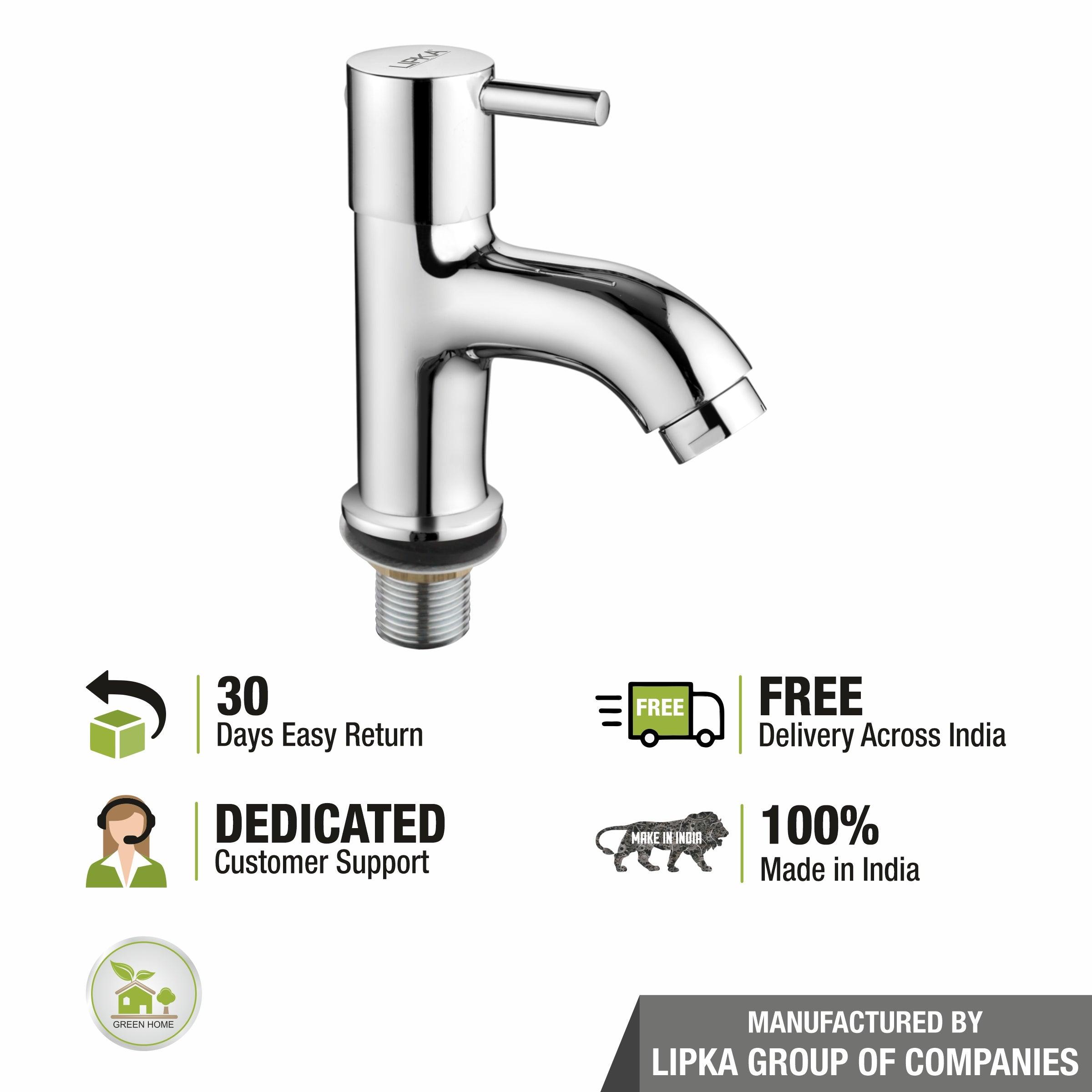 Kyron Pillar Tap Brass Faucet - LIPKA - Lipka Home