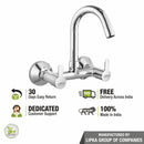 Fusion Sink Mixer Brass Faucet with Round Swivel Spout (12 Inches) - LIPKA - Lipka Home
