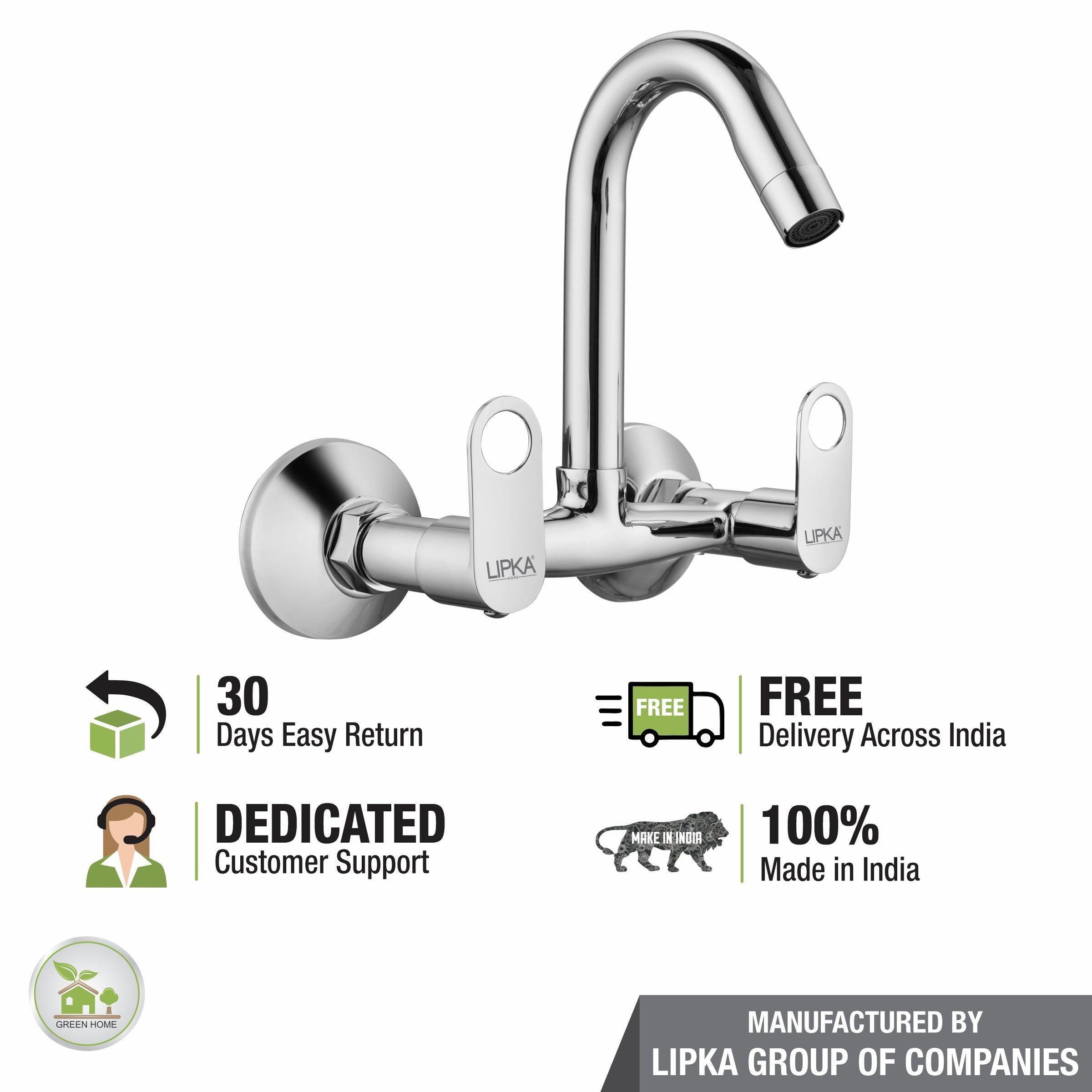 Orbiter Sink Mixer Brass Faucet with Swivel Spout Faucet - LIPKA - Lipka Home