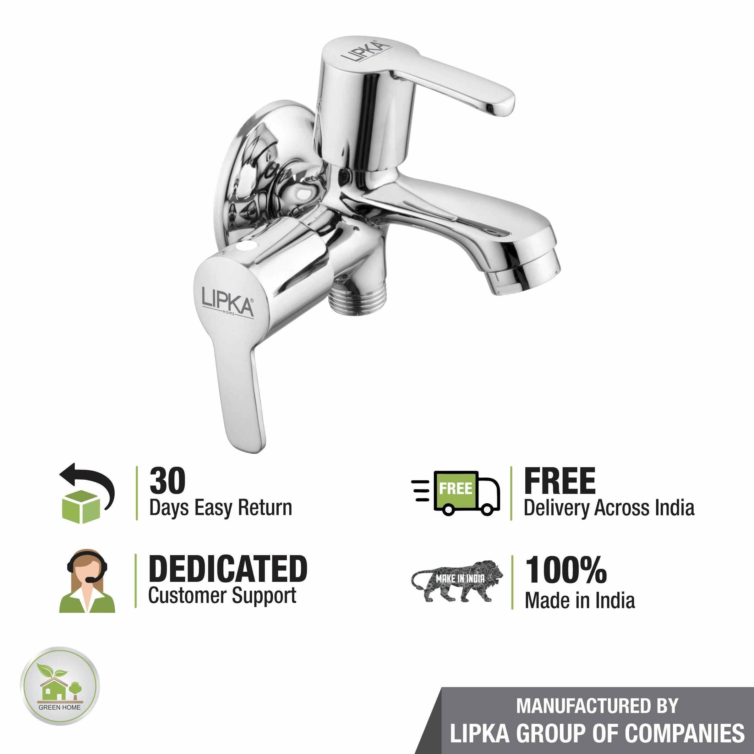 Frenk Two Way Bib Tap Faucet (Double Handle) - LIPKA - Lipka Home