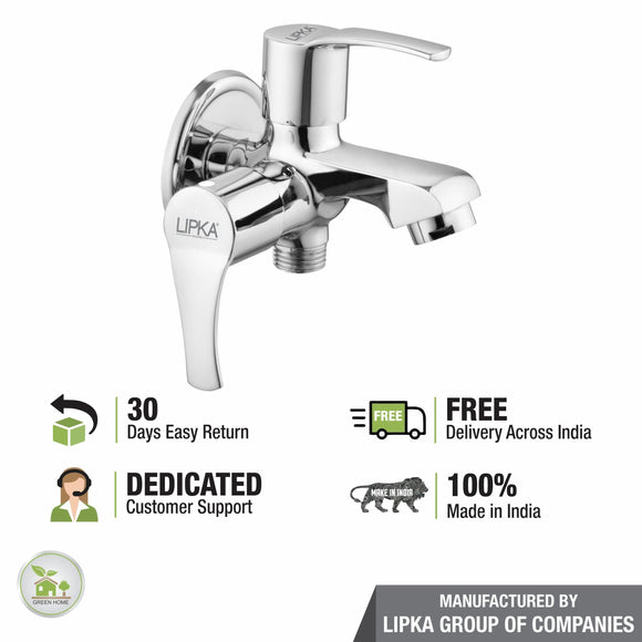 Coral Two Way Bib Tap Faucet (Double Handle) - LIPKA - Lipka Home