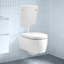 Square Flushing Cistern/ Flush Tank (White) |Commode not included| - LIPKA - Lipka Home