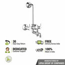 Kyron 3 in 1 Wall Mixer Brass Faucet with L Bend - LIPKA - Lipka Home