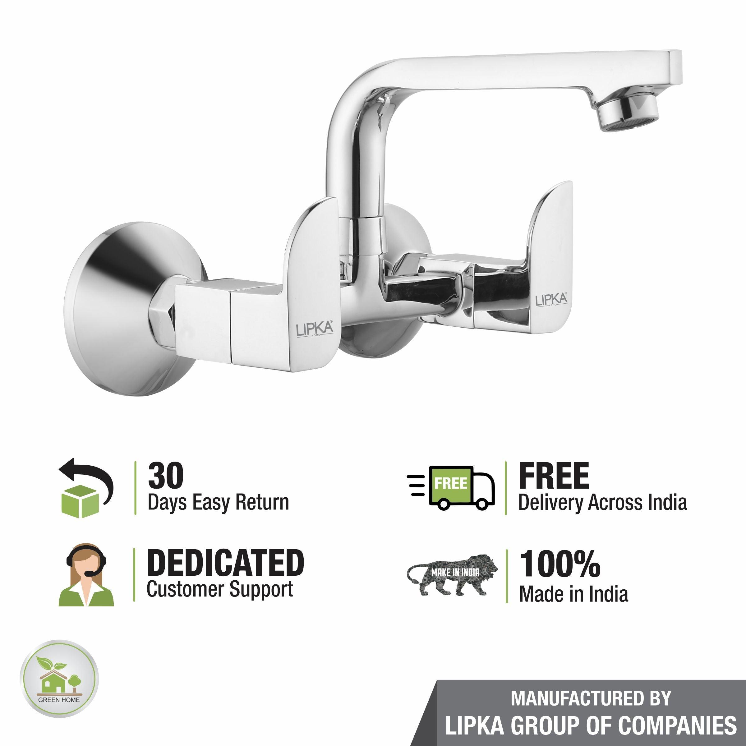 Arise Sink Mixer Brass Faucet with Swivel Spout Faucet - LIPKA - Lipka Home