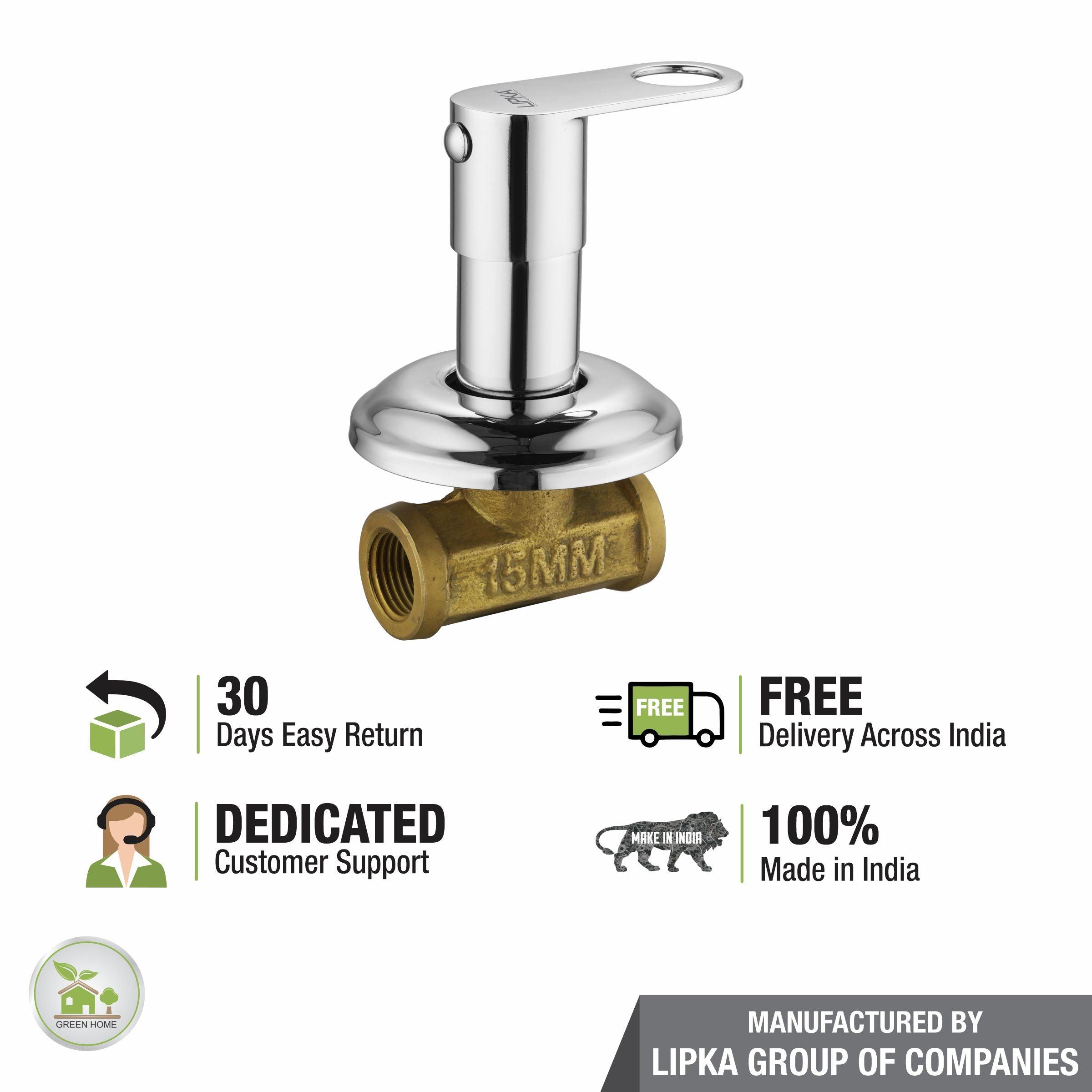 Orbiter Concealed Stop Valve (15mm) Brass Faucet - LIPKA - Lipka Home