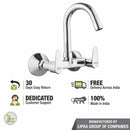 Virgo Sink Mixer Brass Faucet with Round Swivel Spout (12 Inches) - LIPKA - Lipka Home