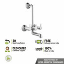 Fusion Wall Mixer Brass Faucet with L Bend - LIPKA - Lipka Home