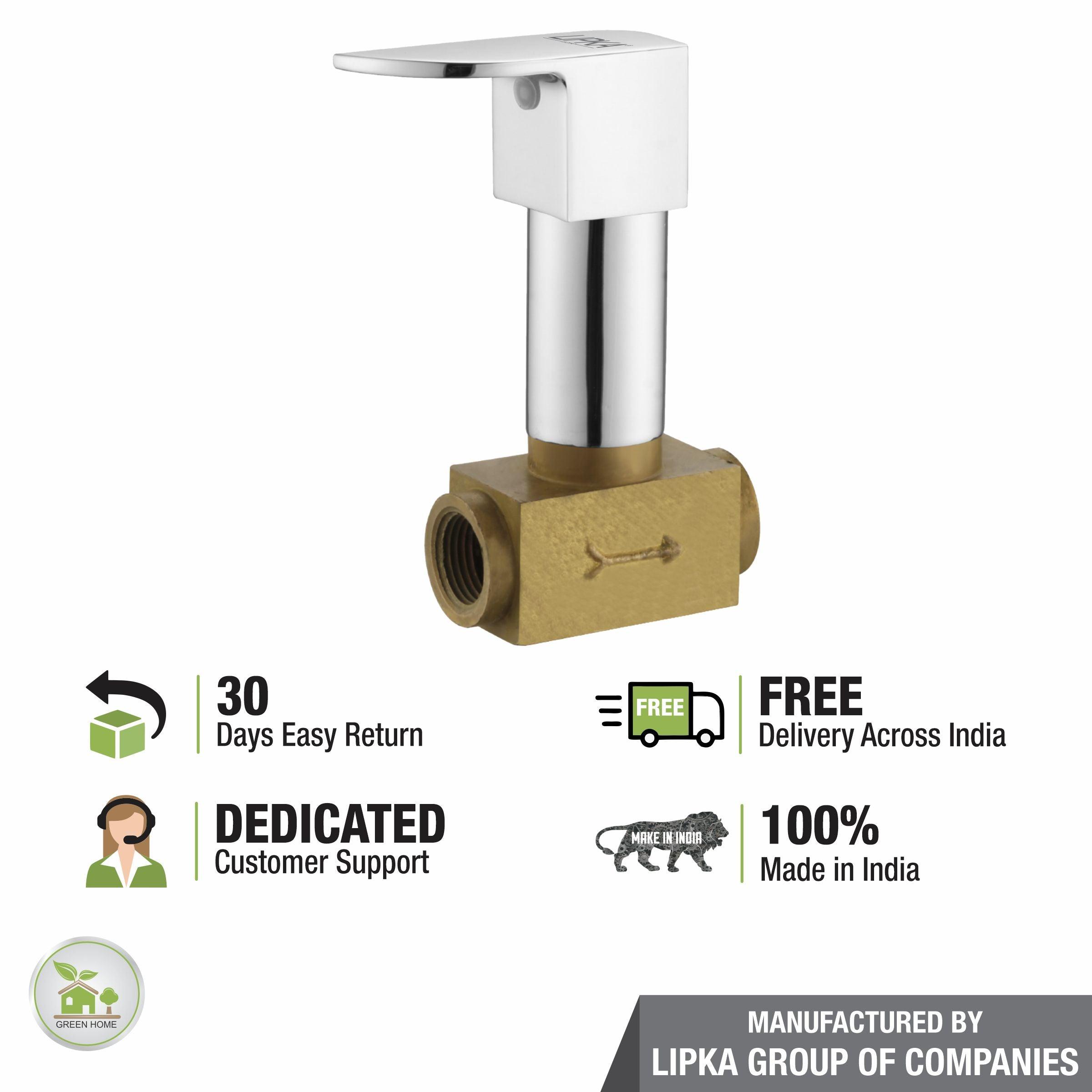 Victory Concealed Stop Valve 15mm Brass Faucet - LIPKA - Lipka Home