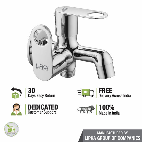 Orbiter Two Way Bib Tap Faucet (Double Handle) - LIPKA - Lipka Home